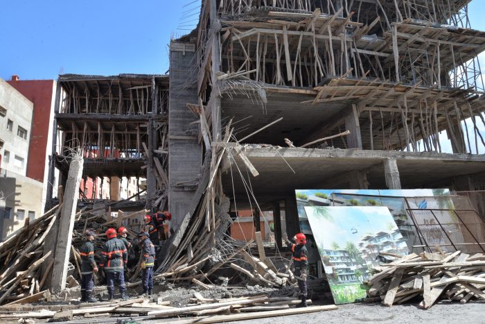 بوسكورة: إصابة 6 عمال بناء اثر انهيار جدار خرساني