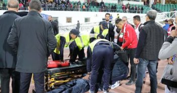 أكادير.. إصابة مسؤول بفريق حسنية أكادير بجروح على مستوى رأسه جراء أعمال شغب