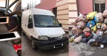 ويسلان.. بزناس يتخلى عن نصف طن من الكيف و100 كلغ من طابا في سيارة ويفر