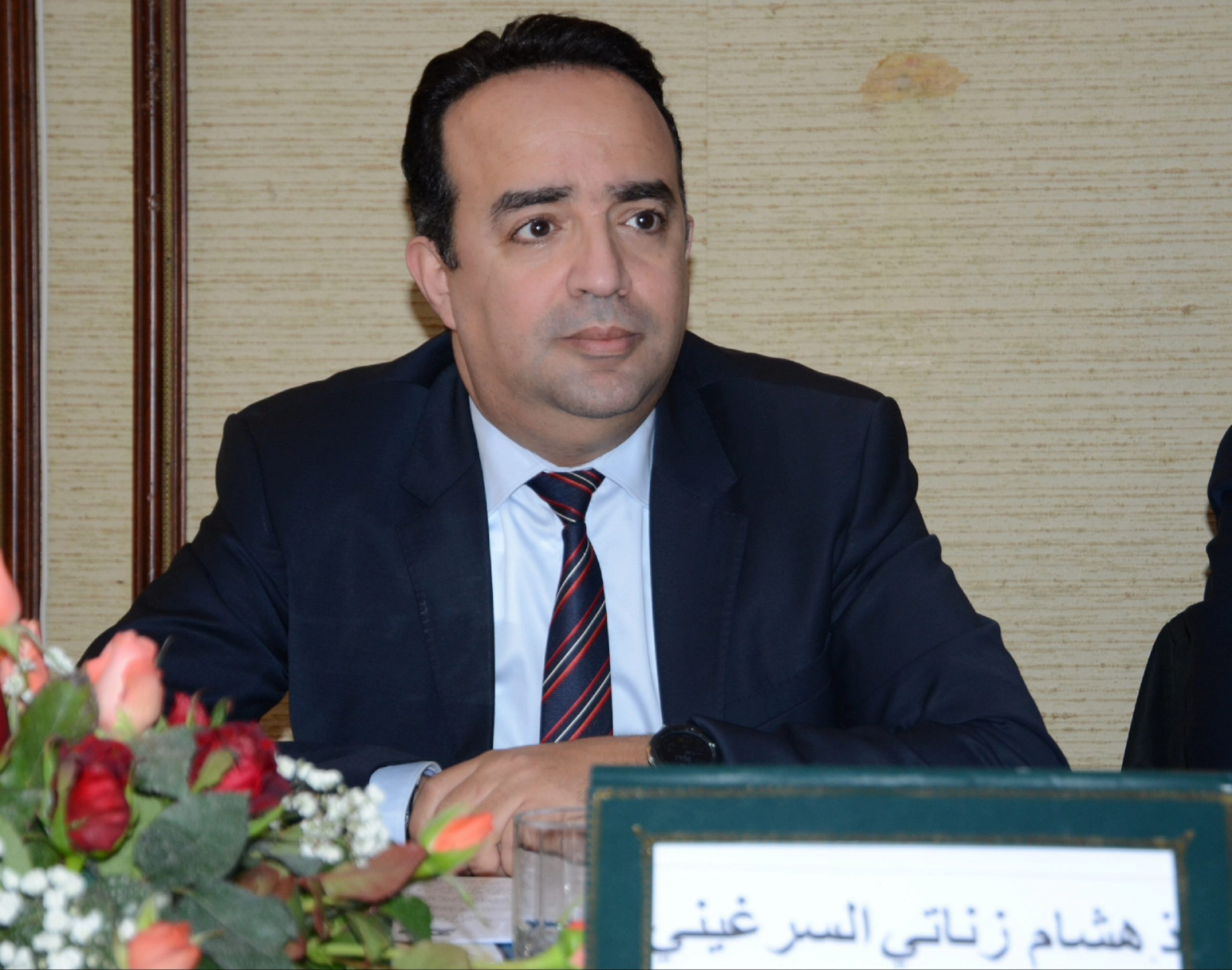 المدير العام لصندوق الضمان المركزي، هشام زناتي السرغيني،