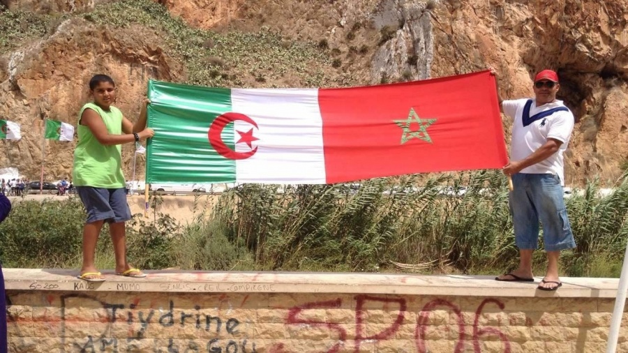 المغرب الجزائر حدود