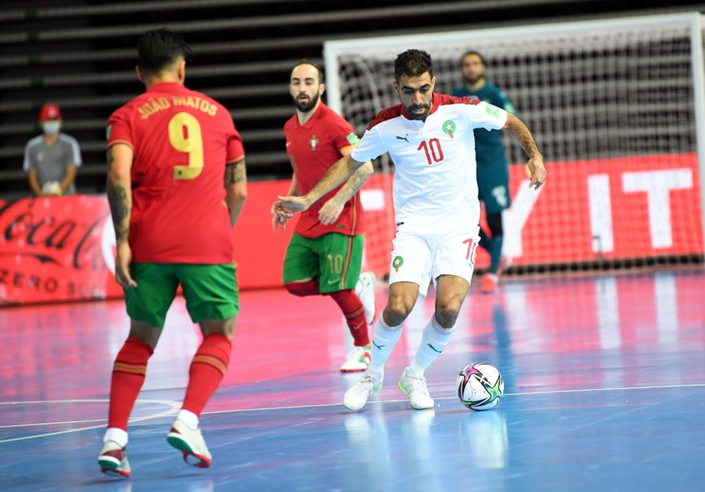 المنتخب المغربي لكرة القدم داخل القاعة أمام البرتغال 2