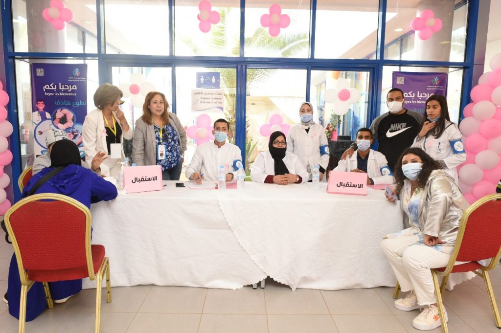 حملة مجانية للكشف عن سرطان الثدي بخريبكة بمناسبة أكتوبر الوردي