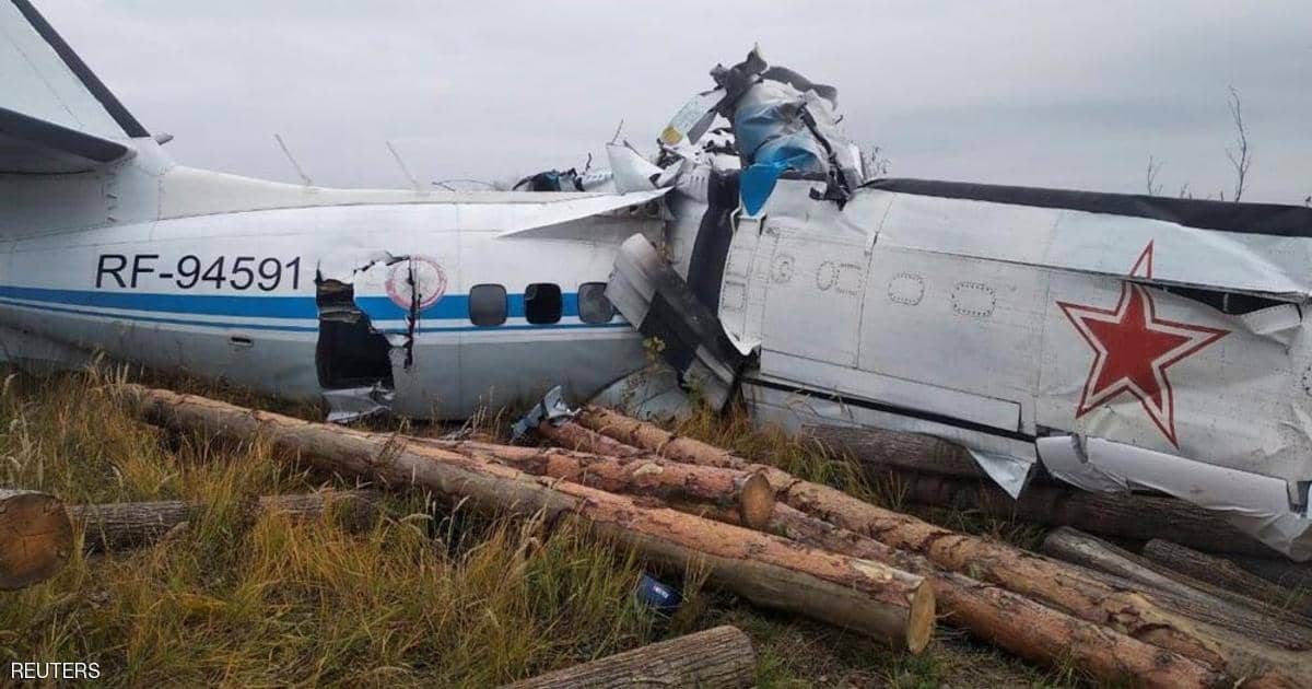مصرع 16 شخصا في تحطم طائرة روسية