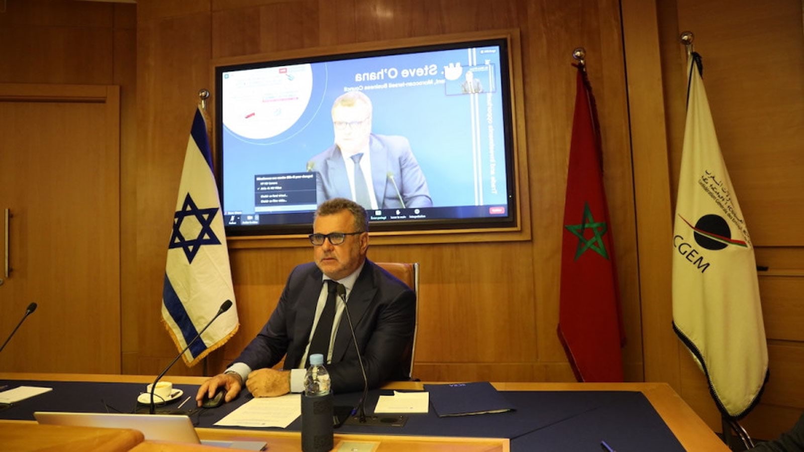 رئيس مجلس الأعمال المغربي الاسرائيلي، ستيف أوحانا