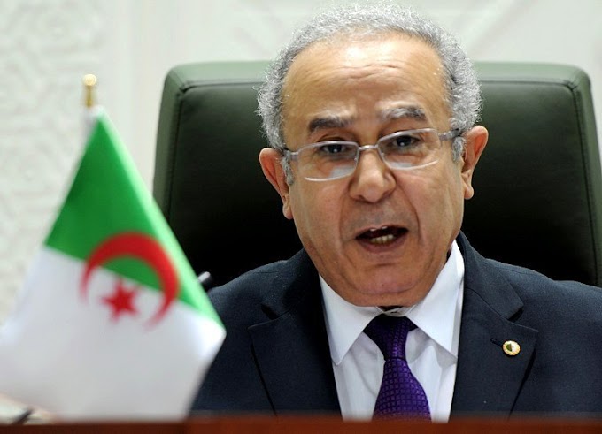 وزير حارجية الجزائر لعمامرة