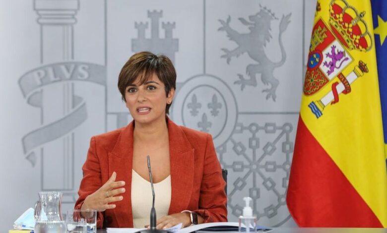 المتحدثة باسم الحكومة الإسبانية، إيزابيل رودريغيز