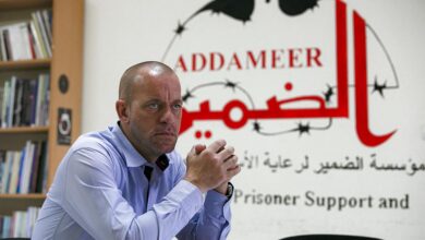 المحامي الفلسطيني الحموري المسجون بإسرائيل