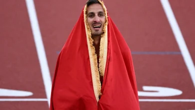 العداء المغربي سفيان البقالي يفوز بميدالية ذهبية في سباق 3 آلاف م موانع ببطولة العالم 2022