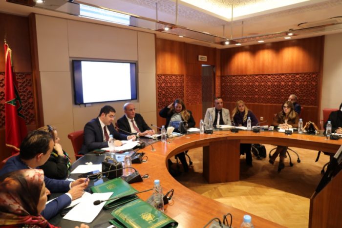 بنسعيد في اجتماع لمرسوم قانون المكتب المغربي لحماية حقوق المؤلف
