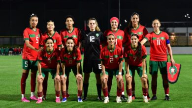 المنتخب الوطني المغربي النسوي U20 الفائز على منتخب بانما U23 الجمعة 5 أبريل 2024