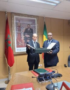 رئيس النيابة العامة يستقبل نظيره بجمهورية السنيغال