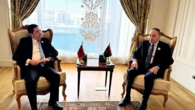 ناصر بوريطة، الثلاثاء بالقاهرة، مباحثات مع المكلف بتسيير أعمال وزارة الخارجية والتعاون الدولي بليبيا، الطاهر سالم الباعور