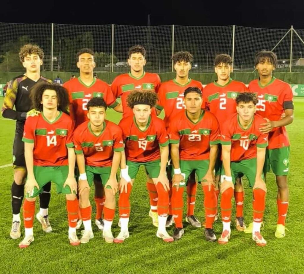 المنتخب الوطني المغربي لكرة القدم لأقل من 18 سنة يتعادل مع الولايات المتحدة الأمريكية