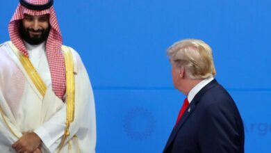 ولي العهد السعودي، الأمير محمد بن سلمان ترامب