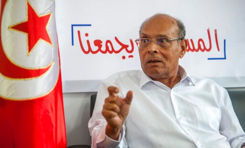 الرئيس التونسي السابق المنصف المرزوقي